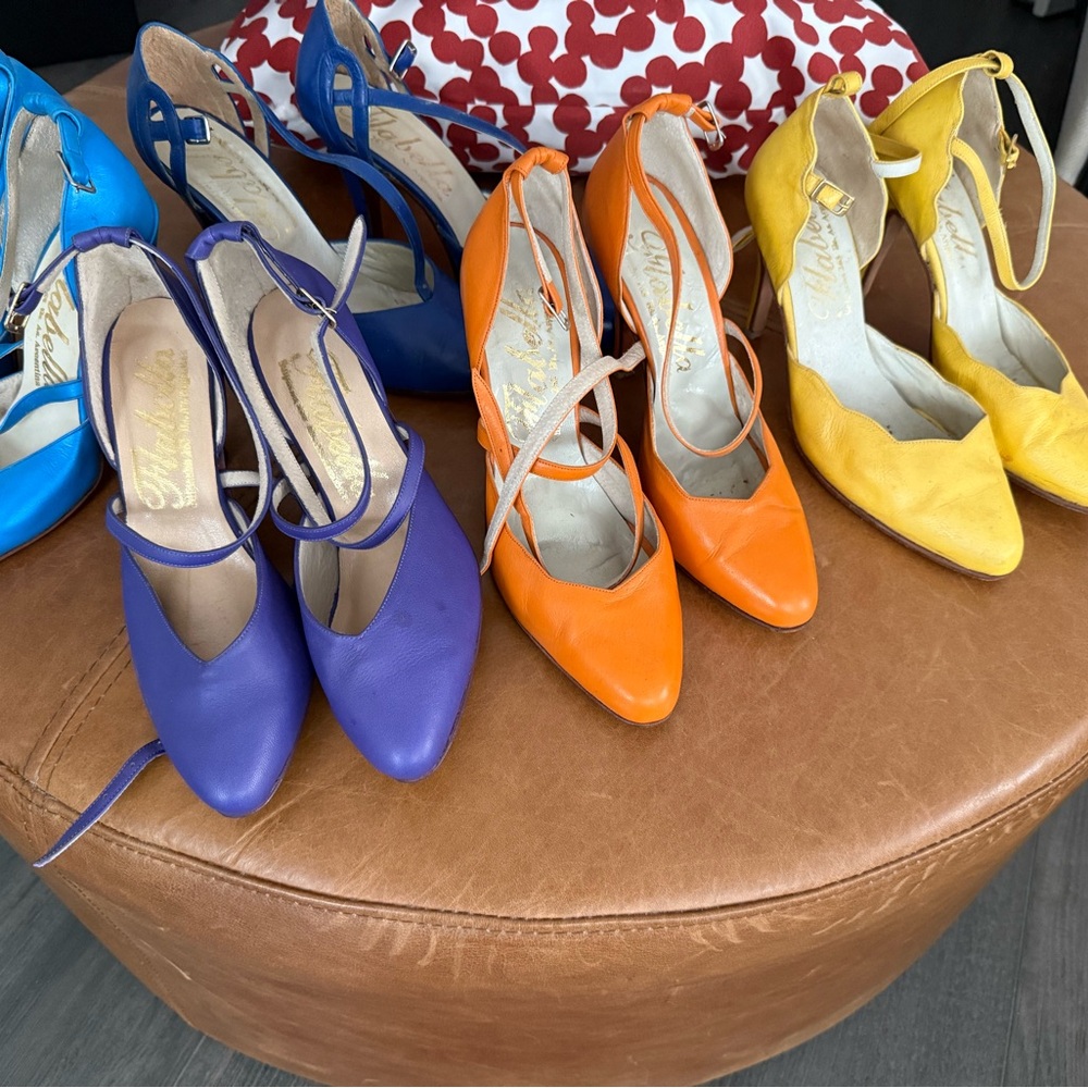 Flabella tango shoes . Argentina . Each pair $55